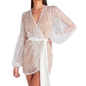 Nadine Merabi Skyla Dress (Medium)